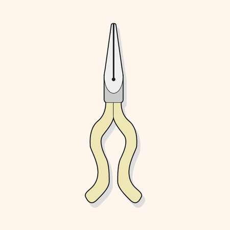 work tool wrench theme elements vectorのイラスト素材