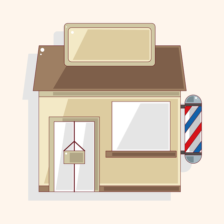 shop store theme elementのイラスト素材