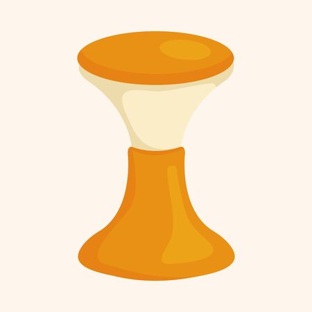 chair theme elementのイラスト素材