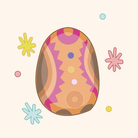 easter painting egg theme elements vector,epsのイラスト素材