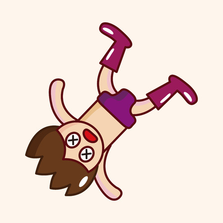 Wrestler theme elementのイラスト素材