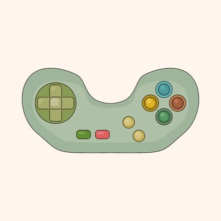 game control theme elements vector,eps