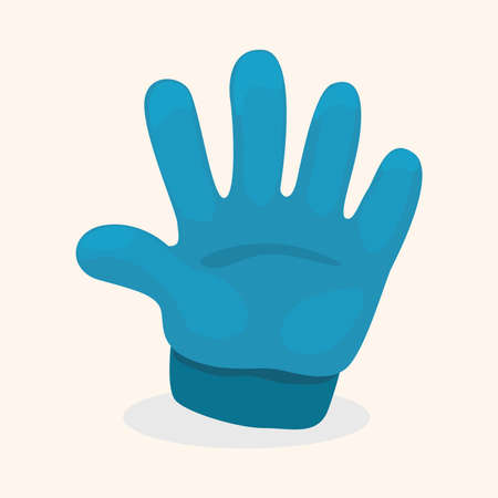 hand theme elementsのイラスト素材