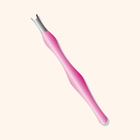 hair shaver theme elementのイラスト素材