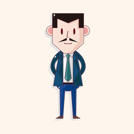 boss theme elementsのイラスト素材