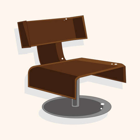 chair theme elementsのイラスト素材