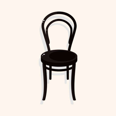 chair theme elementのイラスト素材
