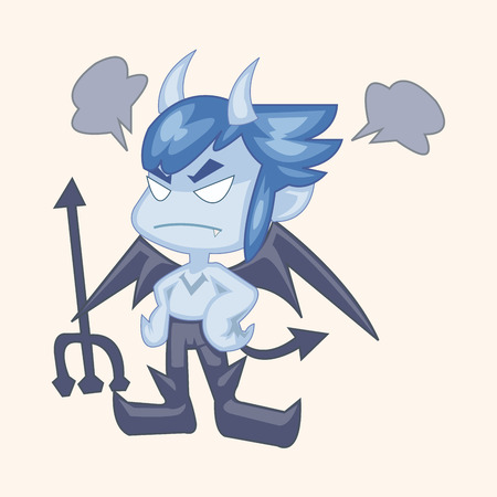 bizarre monster theme elementsのイラスト素材