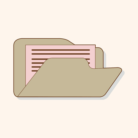 Computer-related desktop icon theme elementsのイラスト素材