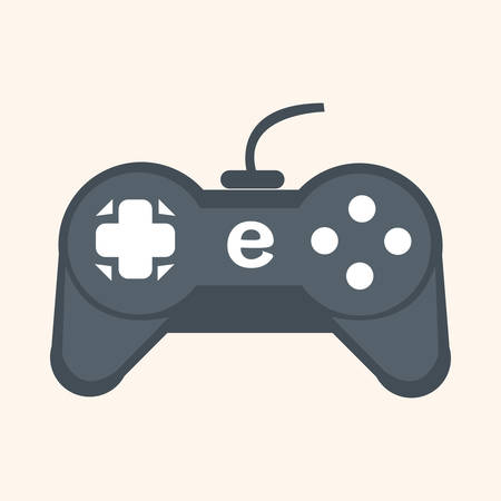 Computer-related desktop icon theme elementsのイラスト素材