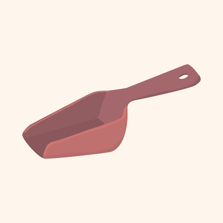 kitchenware spoon theme elementsのイラスト素材