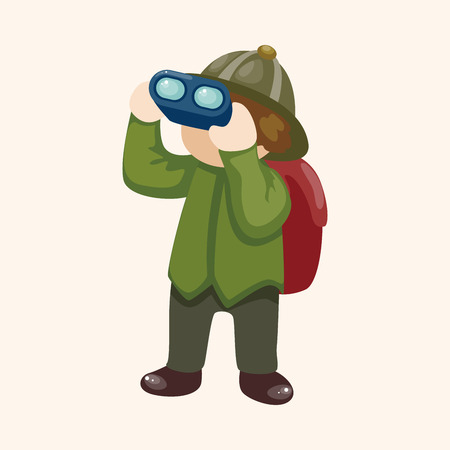 explorer theme elementsのイラスト素材