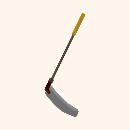 gardening shovel theme elementsのイラスト素材