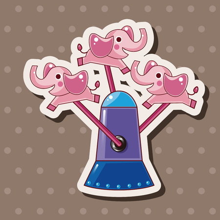 playground facilities theme elements vector,epsのイラスト素材