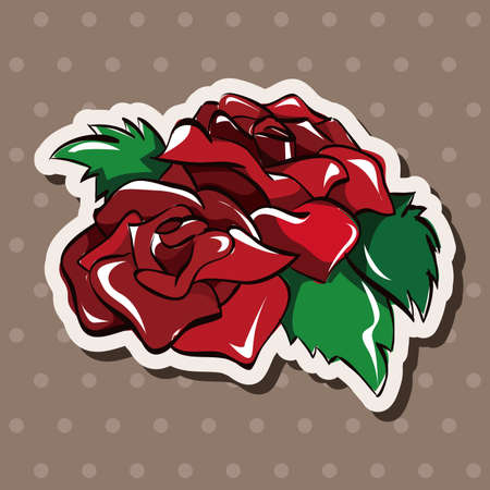 flower theme elements vector,epsのイラスト素材