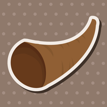 music horn theme elements vector,epsのイラスト素材