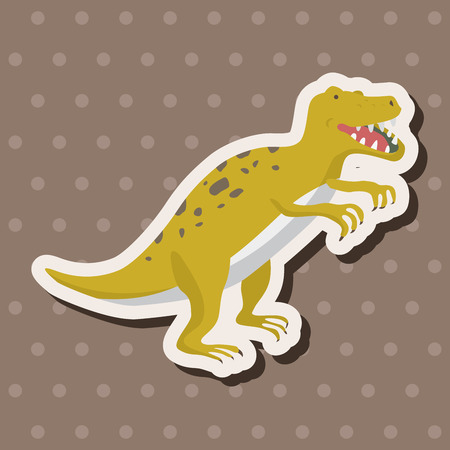 dinosaur cartoon theme elements vector,epsのイラスト素材