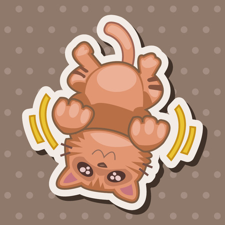 cat theme elements vector,epsのイラスト素材