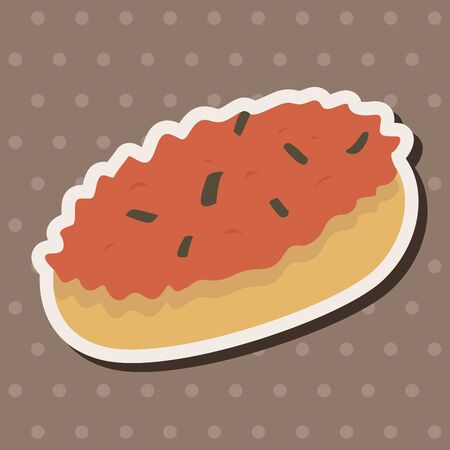 bread theme elementsのイラスト素材