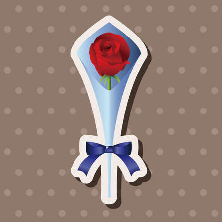 flower bouquet theme elements vector,epsのイラスト素材