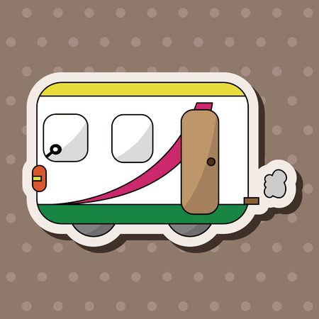 transportation car theme elements vector,epsのイラスト素材