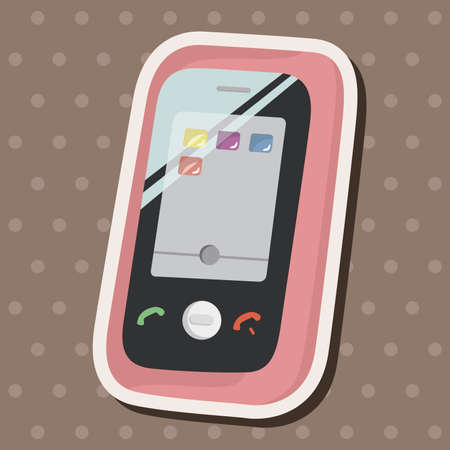 cellphone theme elements vector,epsのイラスト素材