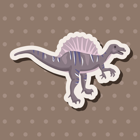 dinosaur theme elements vector,epsのイラスト素材