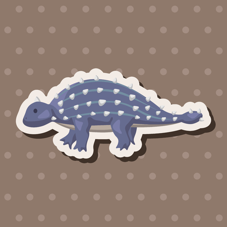 dinosaur theme elements vector,epsのイラスト素材