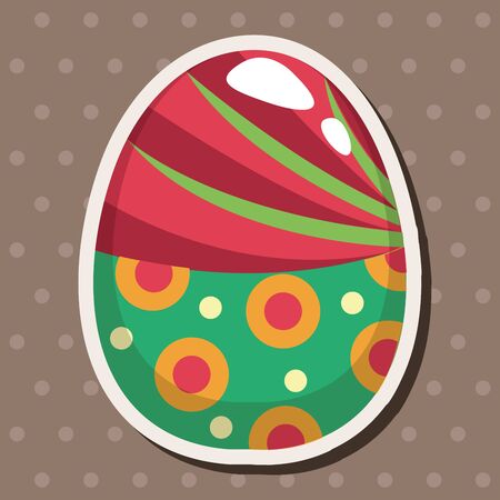 easter egg theme elements background,のイラスト素材