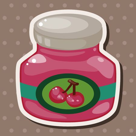 jam theme elementsのイラスト素材