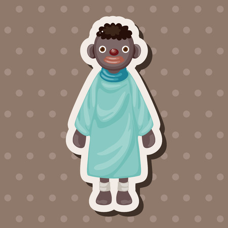 Aborigines theme elementsのイラスト素材