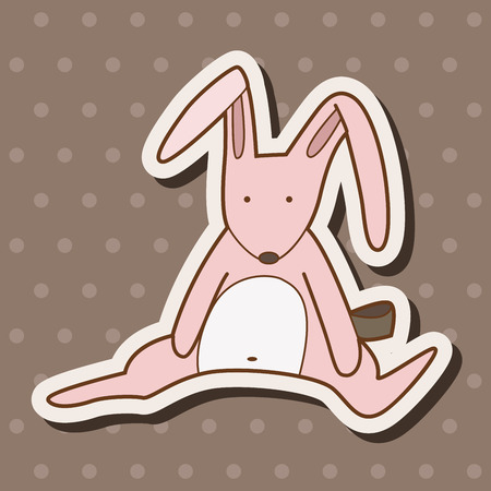 baby doll theme elementsのイラスト素材