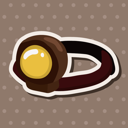 climbing equipment theme elementsのイラスト素材