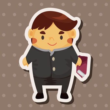 father theme elementsのイラスト素材