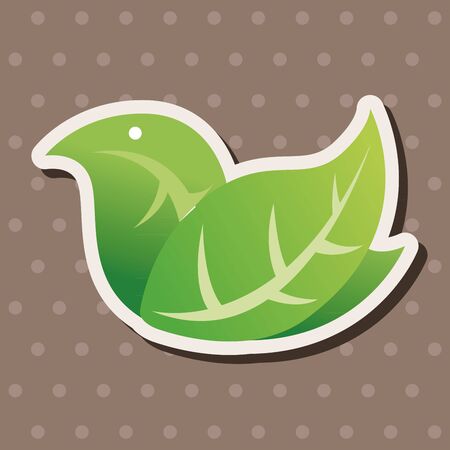 Environmental protection concept theme elements; Protect our forests and ecological plant.のイラスト素材