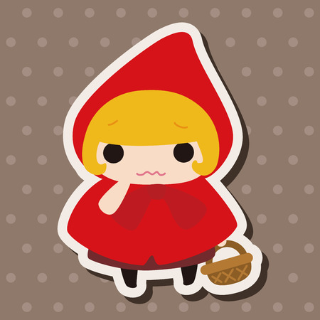 fairytale princess theme elementsのイラスト素材