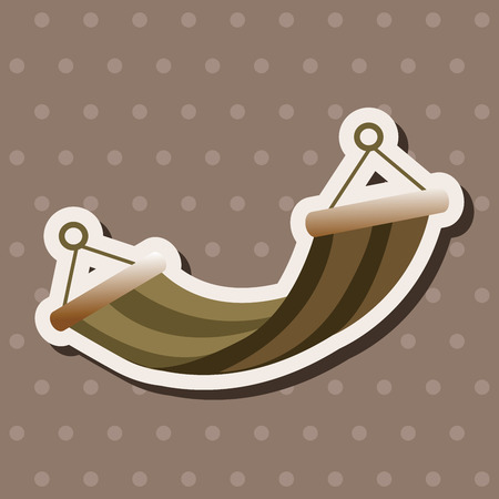 climbing equipment theme elementsのイラスト素材