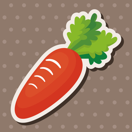 vegetables and fruits theme elementsのイラスト素材