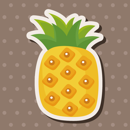 vegetables and fruits theme elementsのイラスト素材
