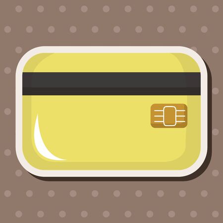 credit card theme elementsのイラスト素材