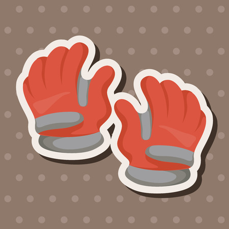 f1 racing theme elementsのイラスト素材