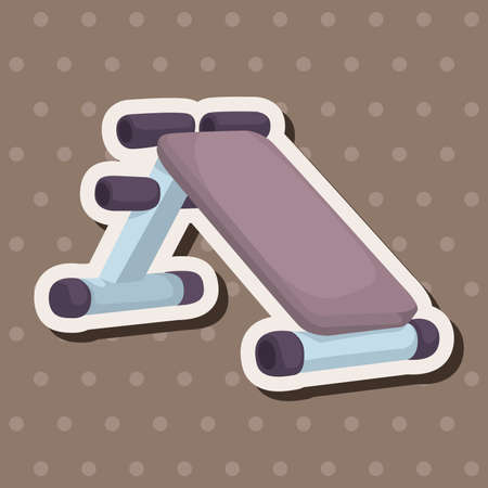 Sports Equipment theme elementsのイラスト素材