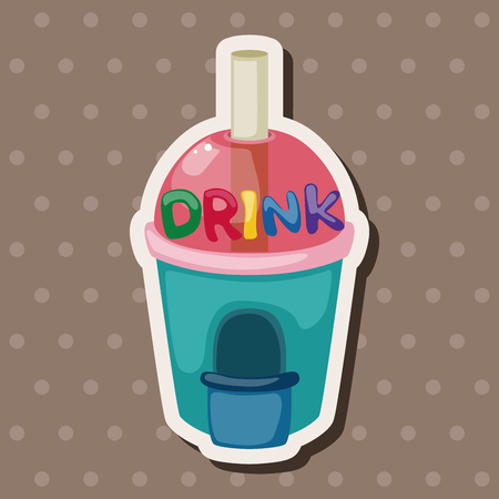 shop store theme elementsのイラスト素材