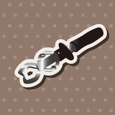 Fishing bait theme elementsのイラスト素材