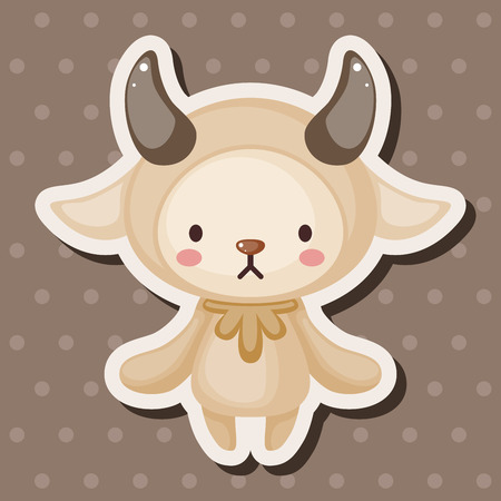 Constellation Aries theme elementsのイラスト素材