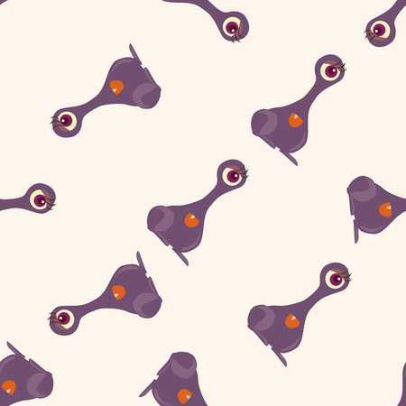 monster cartoon vecotr,, cartoon seamless pattern backgroundのイラスト素材