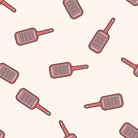 kitchenware peeler , cartoon seamless pattern backgroundのイラスト素材