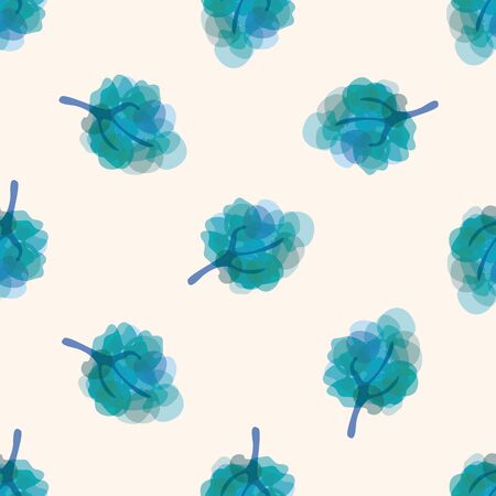 tree , cartoon seamless pattern backgroundのイラスト素材