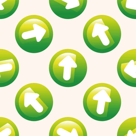 Computer-related desktop icon , cartoon seamless pattern backgroundのイラスト素材