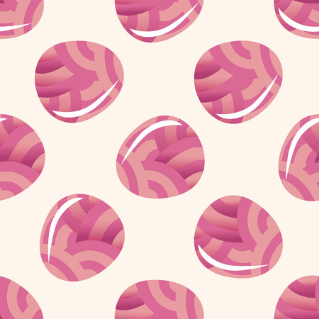 easter painting egg , cartoon seamless pattern backgroundのイラスト素材